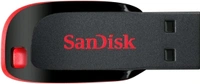 SanDisk Cruzer Blade 128GB, USB 2.0, Flash Drive, Pendrive, Red, 5Y Warranty (SDCZ50-128G-I35)
