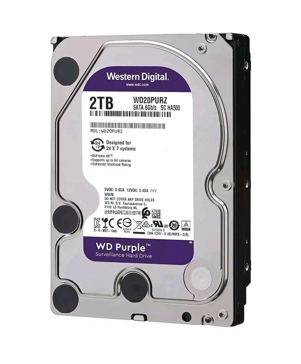 W/D Hardisk 2Tb Camera Hardisk