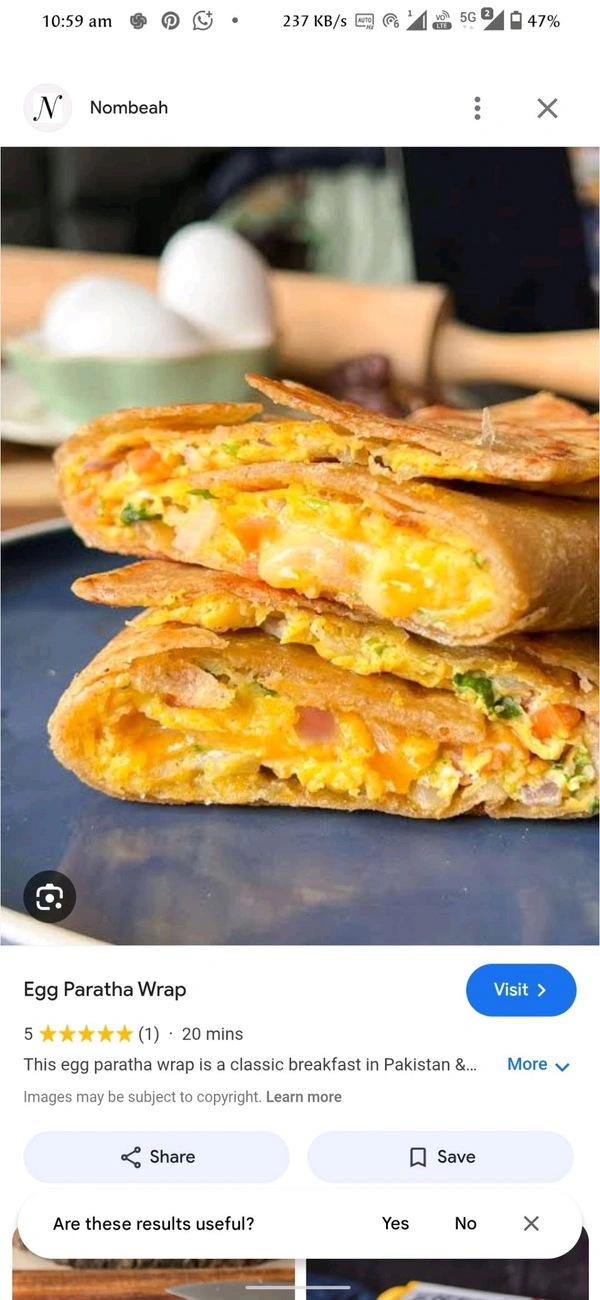 Egg Paratha