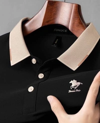 Noir Elite Polo - Black, Large