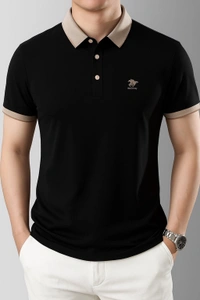 Noir Elite Polo - Black, Large