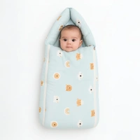 Adhigams New Born Jungle King Stylish Riyon Sleeping Bag/Carry Nest/Portable Bassinet | Baby Sleeping Bag for Baby boy and Girl (Pack of 1) (0 to 6 Months) (Green).