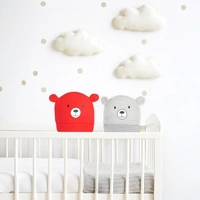 Adhigams New Born Teddy Smile Stylish Cotton Caps/Topi/Hats | Cotton Baby Cap for Baby boy and Girl (Pack of 2) (0 to 6, 6 to 12 Months)