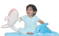 Adhigams Baby Dolphin Soft Toys/Stuffed Toys/Plush Toy | Unisex Toys for Baby boy and Girl (30 cm)