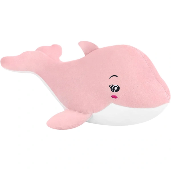 Adhigams Baby Dolphin Soft Toys/Stuffed Toys/Plush Toy | Unisex Toys for Baby boy and Girl (30 cm)