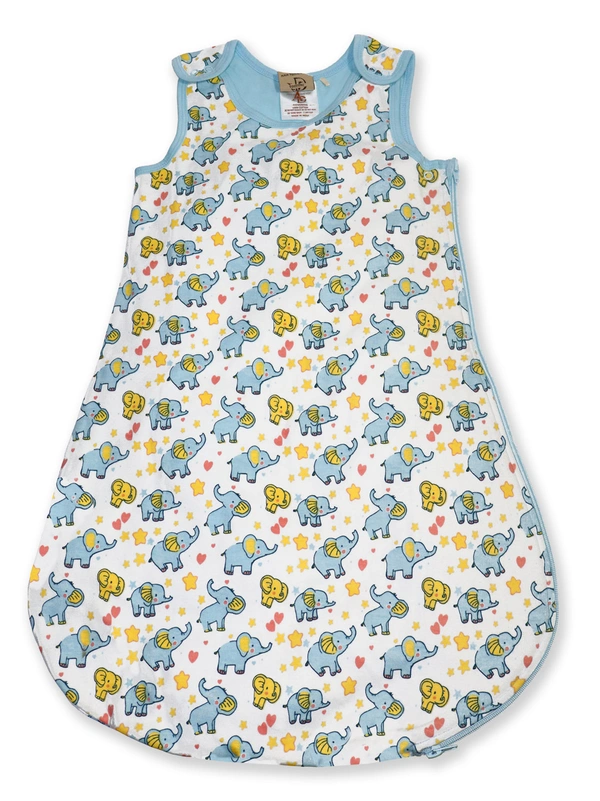 Adhigams Baby Elephant Baby Swaddles for Newborns | Carry Nest & Wearable Blanket | Cotton Baby Bedding for New Born & Infant | Unisex Baby Sleeping Bag | For 0 to 12 Months (Pack of 1) (White)