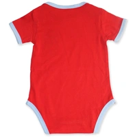 Adhigams Bubbly Bear New Born Baby Unisex Rompers/Jumpsuit/Sleepsuit/Night Suits for Baby Boys & Girls, Infants, 100% Pure Cotton Suit (0-3/3-6/6-9/9-12/12-18 Months) (Pack of 1) (Red)