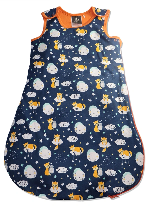 Adhigams Cosmic Night Baby Swaddles for Newborns | Carry Nest & Wearable Blanket | Cotton Baby Bedding for New Born & Infant | Unisex Baby Sleeping Bag | For 0 to 12 Months (Pack of 1) (DARK BLUE) - 0-12 M