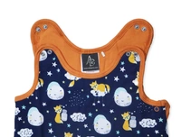 Adhigams Cosmic Night Baby Swaddles for Newborns | Carry Nest & Wearable Blanket | Cotton Baby Bedding for New Born & Infant | Unisex Baby Sleeping Bag | For 0 to 12 Months (Pack of 1) (DARK BLUE) - 0-12 M