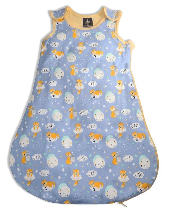 Adhigams Cosmic Night Baby Swaddles for Newborns | Carry Nest & Wearable Blanket | Cotton Baby Bedding for New Born & Infant | Unisex Baby Sleeping Bag | For 0 to 12 Months (Pack of 1) (BLUE)