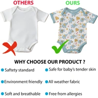 Adhigams Dino Doodle New Born Baby Unisex Rompers/Jumpsuit/Sleepsuit/Night Suits for Baby Boys & Girls, Infants, 100% Pure Cotton Suit (0-3/3-6/6-9/9-12/12-18 Months) (Pack of 1) (Brown)