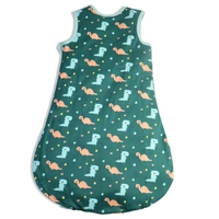 Adhigams Dino Doodle Baby Swaddles for Newborns | Carry Nest & Wearable Blanket | Cotton Baby Bedding for New Born & Infant | Unisex Baby Sleeping Bag | For 0 to 12 Months (Pack of 1) (GREEN) - 0-12 M
