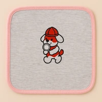 adhigams New Born Baby Bubbly Bear Cotton Napkin | Cotton Baby Napkin for Baby boy and Girl (Pack of 2) - 0-24 M