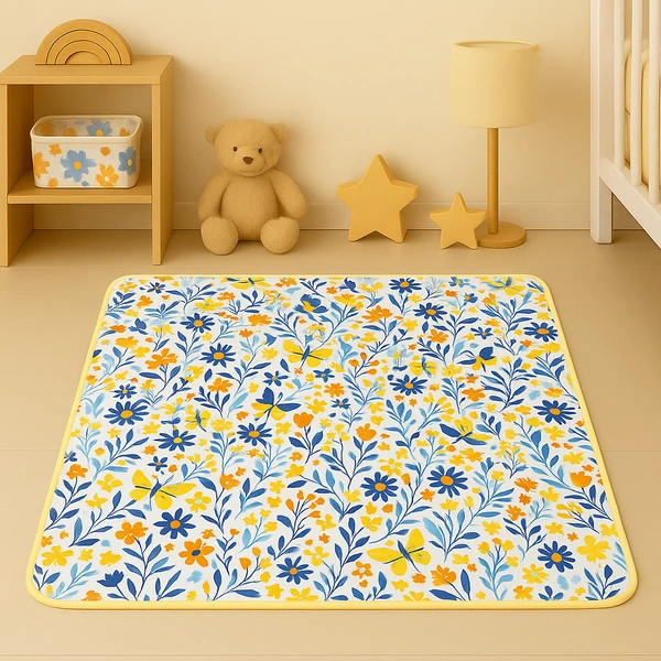 adhigams Adhigams Baby Blanket for Newborn – Super Soft Organic Cotton, Lightweight & Breathable Wrapper, Skin-Friendly Comforter for AC Room & All Season Sleeping ( Pack of 1) - 0-12 M