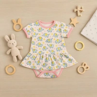 Adhigams Baby Elephant New Born Baby Unisex Rompers/Jumpsuit/Sleepsuit/Night Suits for Baby Boys & Girls, Infants, 100% Pure Cotton Suit (0-3/3-6/6-9/9-12/12-18 Months) (Pack of 1) (Pink) - 12-18 Months