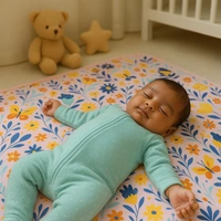adhigams New Born Baby Sky Dancer Stylish Cotton Blanket for Baby boy and Girl | for 0 to 12 Months (Pack of 1) (Peach) - 0-12 M