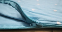 Adhigams Jolly Bear Baby Swaddles for Newborns | Carry Nest & Wearable Blanket | Cotton Baby Bedding for New Born & Infant | Unisex Baby Sleeping Bag | For 0 to 12 Months (Pack of 1) (SKY BLUE) - 0-12 M