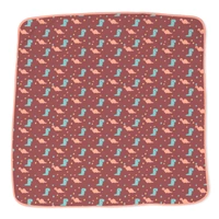 Adhigams New Born Baby Dino Doodle Stylish Cotton Blanket for Baby boy and Girl | for 0 to 12 Months (Pack of 1) (Brown) - 0-12 M, brown