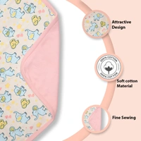 adhigams New Born Baby Elephant Stylish Cotton Blanket for Baby boy and Girl | for 0 to 12 Months (Pack of 1) (Baige) - 0-12 M