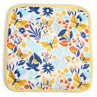 adhigams New Born Baby Sky Dancer Cotton Napkin | Cotton Baby Napkin for Baby boy and Girl (Pack of 2) - 0-24 M