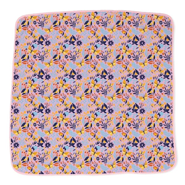 adhigams New Born Baby Sky Dancer Stylish Cotton Blanket for Baby boy and Girl | for 0 to 12 Months (Pack of 1) (Peach) - 0-12 M
