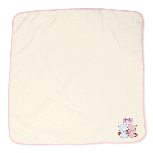 adhigams New Born Baby Twinkle Twins Stylish Cotton Blanket for Baby boy and Girl | for 0 to 12 Months (Pack of 1) (Yellow) - 0-12 M