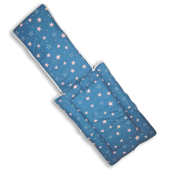Adhigams New Born Star Night Stylish Riyon Sleeping Bag/Carry Nest/Portable Bassinet | Baby Sleeping Bag for Baby boy and Girl (Pack of 1) (0 to 6 Months) (Blue)
