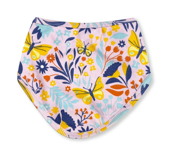 adhigams Skydancer Cotton Baby Neck Cloth Feeding Drool Bibs With Adjustable Snap Button Closure, Super Absorbent & Reusable, Soft, Comfortable & Lightweight Bandana, Bibs - 0-12 M