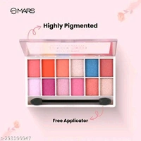 18 Shade Eyeshadow With Highlighter Blusher and Compact