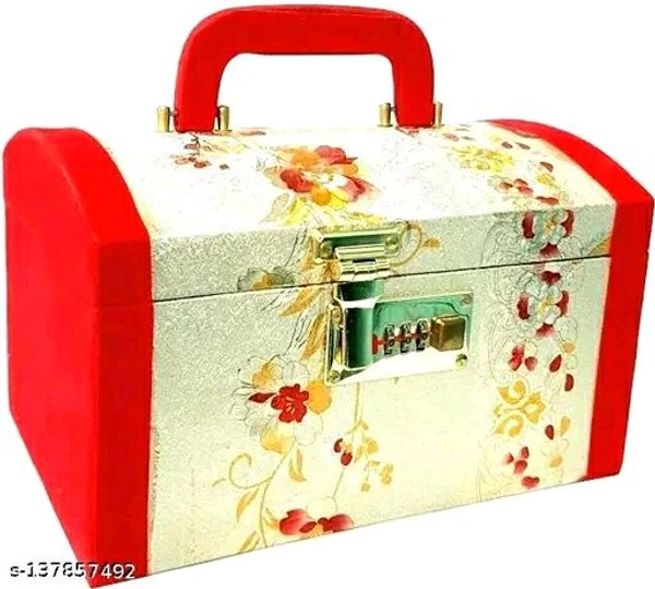 Makeup cosmetic vanity singardani box best gift option for women, girls wedding box (Multi) color