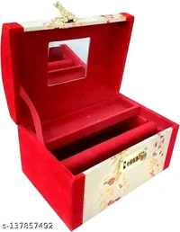 Makeup cosmetic vanity singardani box best gift option for women, girls wedding box (Multi) color