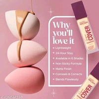 Super Cover Foundation | Blemish Free | High Coverage & Waterproof Foundation | 24-Hour Stay & Non-Sticky Formula | Matte Finish | Blends Flawlessly | 30g (Fair Ivory| Shade 02)