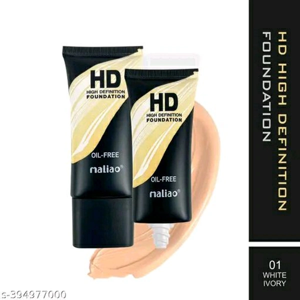 HD High Definition Oil-Free Foundation - Flawless Definition, Oil-Free Finish (WHITE IVORY)