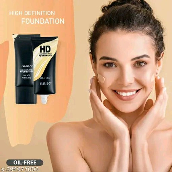 HD High Definition Oil-Free Foundation - Flawless Definition, Oil-Free Finish (WHITE IVORY)