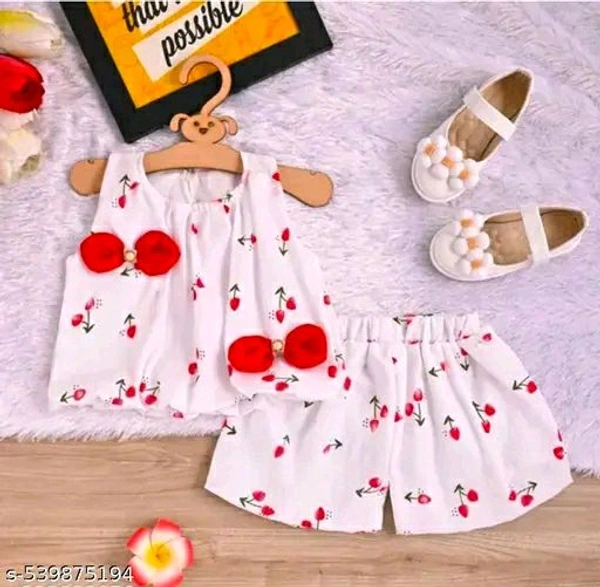 Clothing Set 0-3 Years - White, 0-6 Month