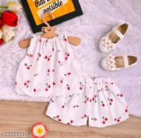 Clothing Set 0-3 Years - White, 6-12 Month