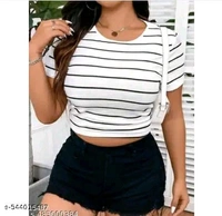 Comfy Fashionista Women Tops & Tunics - White, M