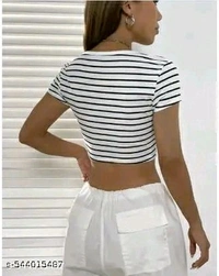 Comfy Fashionista Women Tops & Tunics - White, S