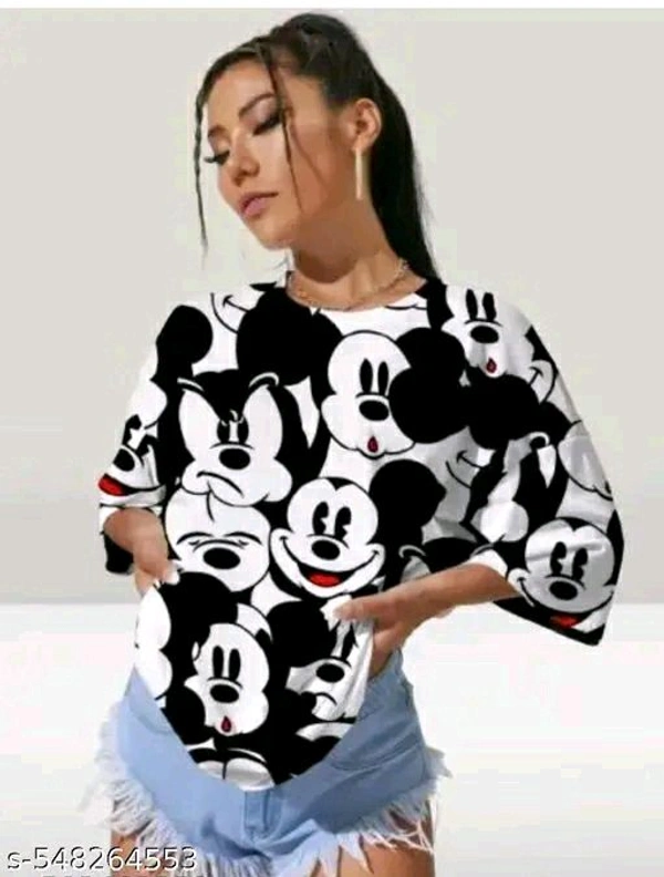NEW MICKY MOUSE PRINTED T-SHIRTS - XL