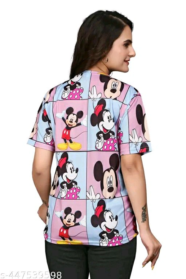 TRENDY WOOFOVERSIZED TSHIRT FOR WOMEN
Name: TRENDY WOOFOVERSIZED TSHIRT FOR WOMEN
Fabric: Lycra
Sleeve Length: Short Sleeves
Pattern: Printed
Net Quantity (N): 1
Sizes:
XS (Bust Size: 34 in, Length Size: 24 in) 
S (Bust Size: 36 in, Length Size: 26 in) 
M (Bust Size: 38 in, Length Size: 27 in) 
L (Bust Size: 40 in, Length Size: 28 in) 
XL (Bust Size: 42 in, Length Size: 29 in) - White, L