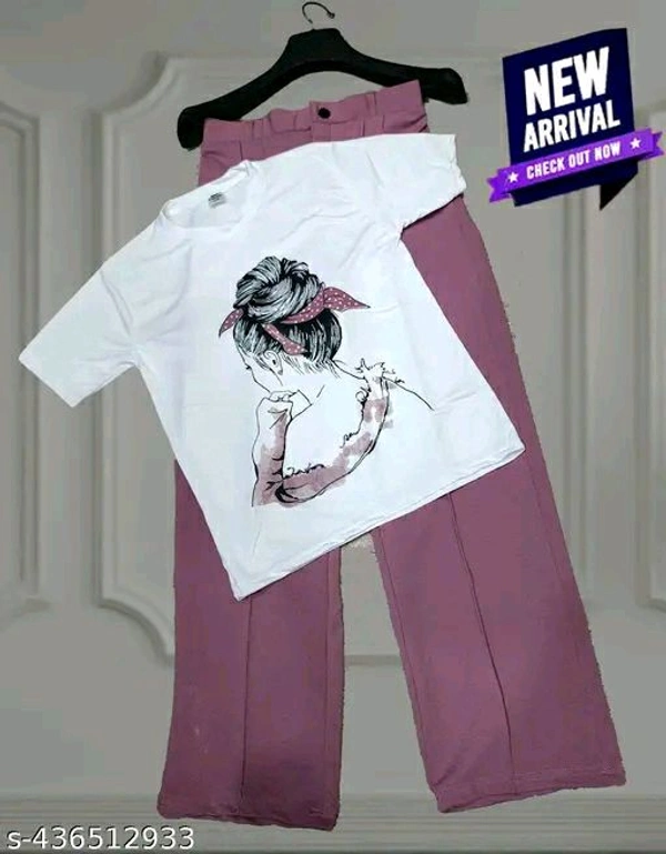 New Stylish Trendy Partywear Co-ord Set, Cord set, T-shirt & Bottom Sets For Women & girl's With Trouser Pant,
Name: New Stylish Trendy Partywear Co-ord Set, Cord set, T-shirt & Bottom Sets For Women & girl's With Trouser Pant,
Top Fabric: Cotton Blend
Bottom Fabric: Cotton Blend
Sleeve Length: Short Sleeves
Net Quantity (N): 1 - XL