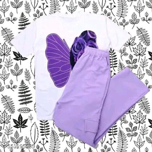 TOP AND BOTTOM SET FOR GIRLS
Name: TOP AND BOTTOM SET FOR GIRLS
Top Fabric: Cotton Blend
Bottom Fabric: Cotton Blend
Sleeve Length: Short Sleeves
Net Quantity (N): 2
Sizes: 
XXS (Top Bust Size: 21 in, Top Length Size: 20 in, Top Hip Size: 23 in, Bottom Waist Size: 24 in, Bottom Hip Size: 25 in, Bottom Length Size: 34 in) - S