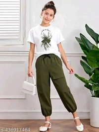 New Stylish Trendy Partywear T-shirt & Bottom Sets For Women & girl's With Cargo Trouser Pant.
Name: New Stylish Trendy Partywear T-shirt & Bottom Sets For Women & girl's With Cargo Trouser Pant.
Top Fabric: Polyester
Bottom Fabric: Polycotton
Sleeve Length: Short Sleeves - White, XXS