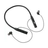 MZ NB111 X-Series Wireless Sports Neckband Earphones, Bluetooth 5.1, 30 Hours Music Time - Black