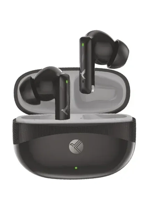 Smash pods Wireless V5.4 Upto 36 HRS Music Time 300mAh Battery Bluetooth      - Black