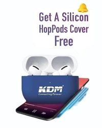KDM A1 Hop Pods Wireless V5.4 Upto 36 HRS Music Time 300mAh Battery Bluetooth