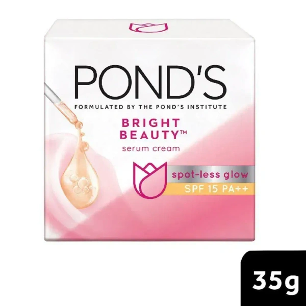 Pond's Bright Beauty Spot-less Glow SPF 15 PA+ + Serum Cream 35 g