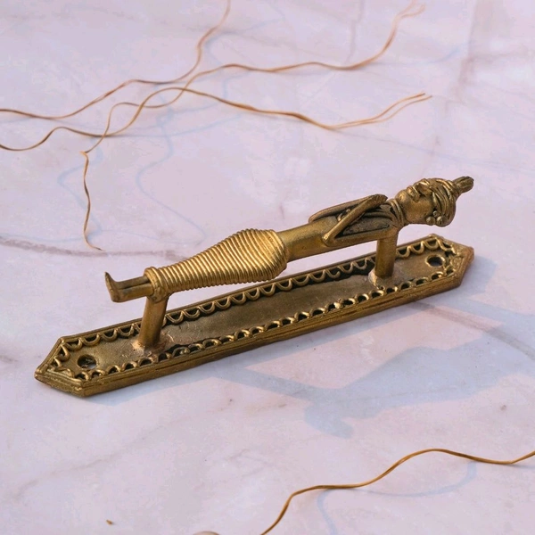 Dhokra Crafts Door Handle  - Length 6 Inch