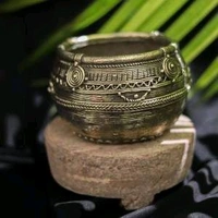 Handicrafted Dhokra Mana (Set Of 4) - Height - 4* 3* 2.5* 2 Inches