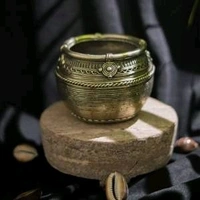 Handicrafted Dhokra Mana (Set Of 4) - Height - 4* 3* 2.5* 2 Inches